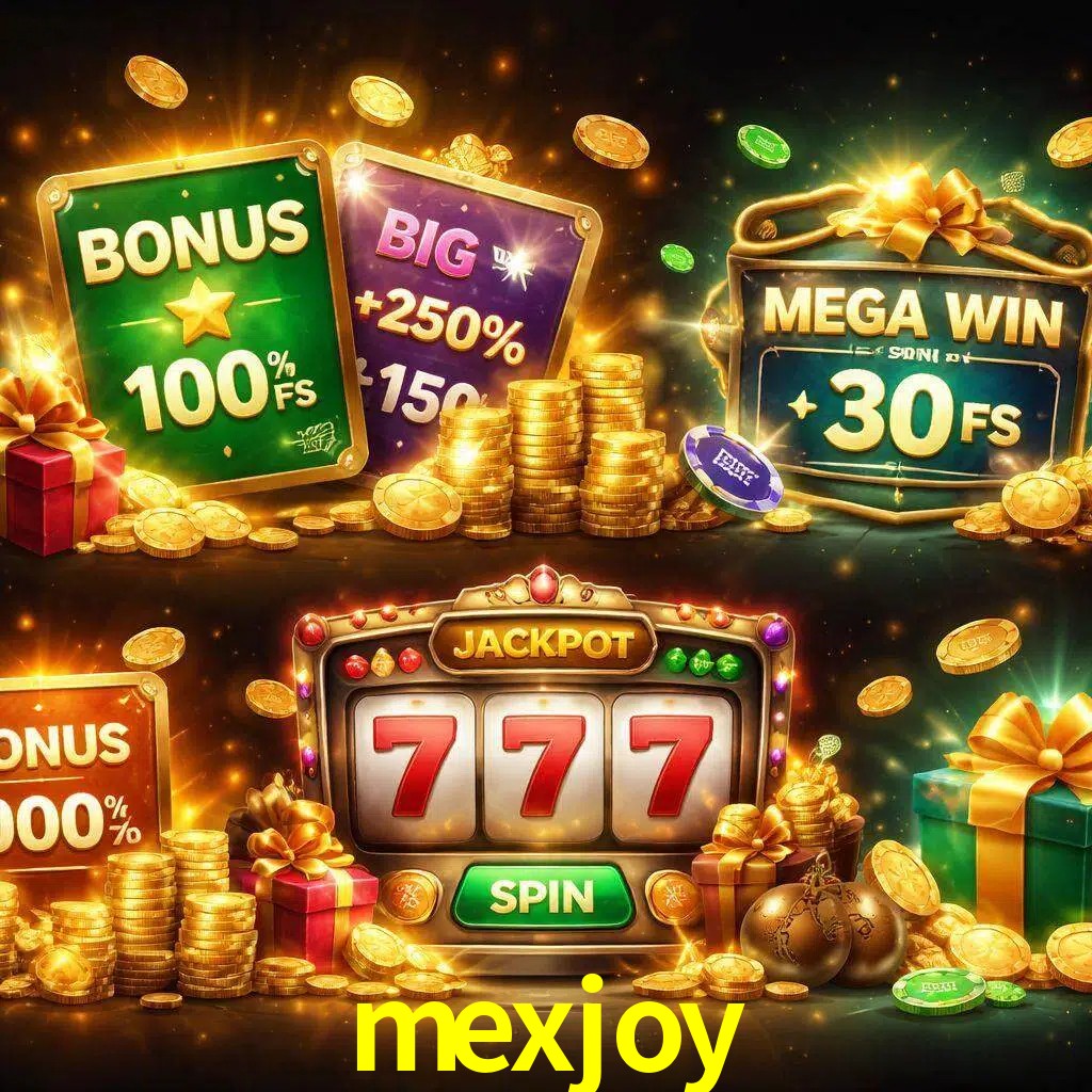 Tipos de bonos mexjoy incluyendo recompensas de bienvenida y promociones continuas